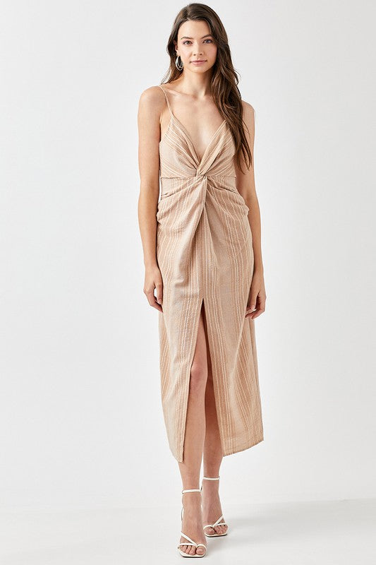 tropez linen dress Noelie Linen Dress White