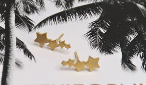 DALLAS COLLECTION STAR STUDS- GOLD